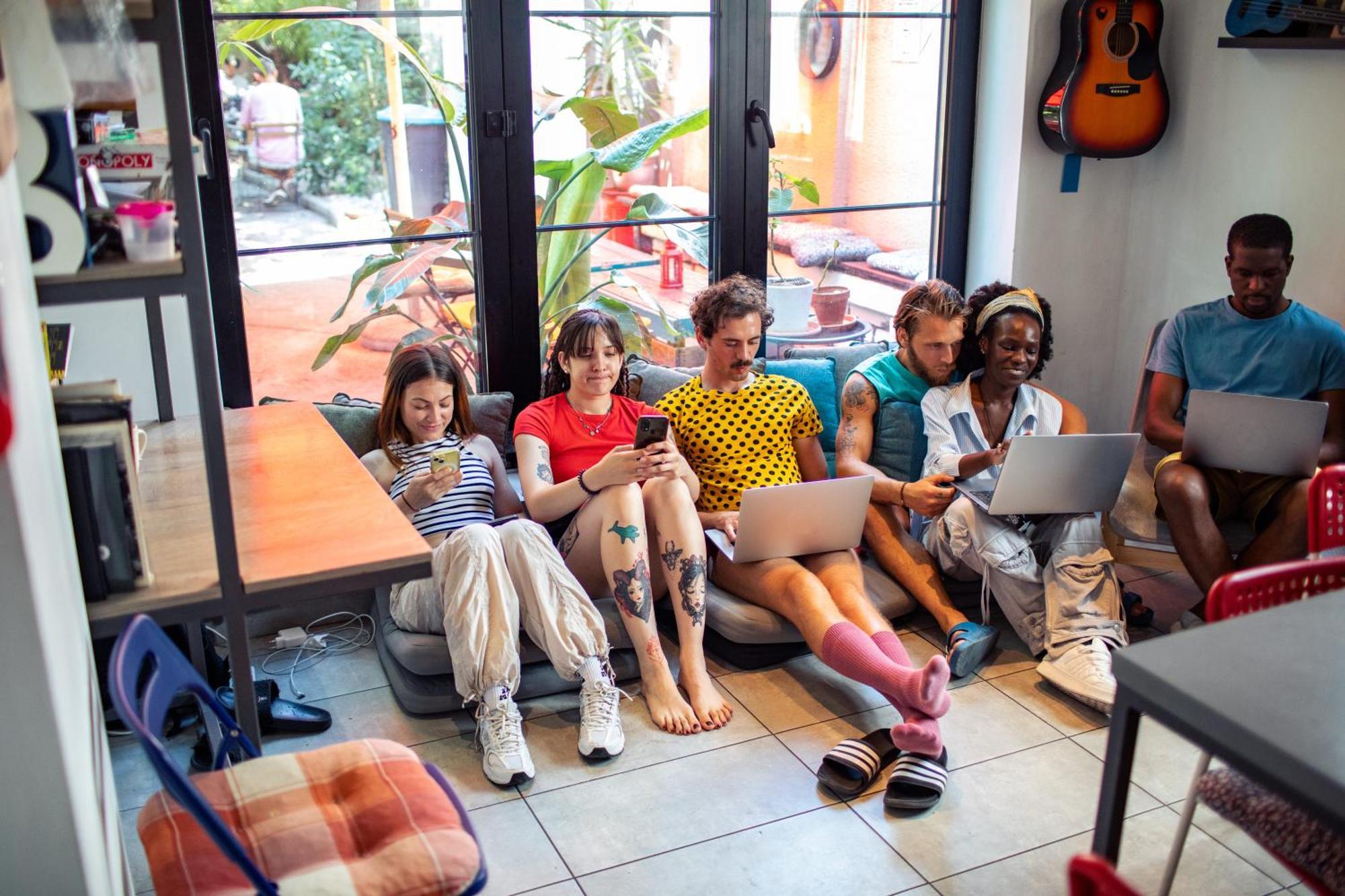 Good People Design Hostel Belgrad Exteriör bild